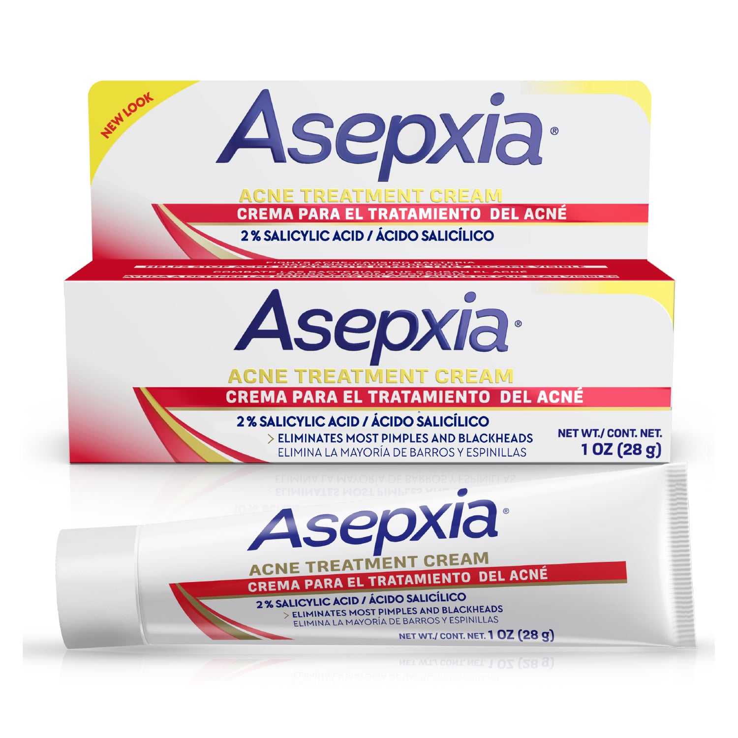 Asepxia • Acne Spot Treatment with Salicylic Acid • 1 fl oz - 12